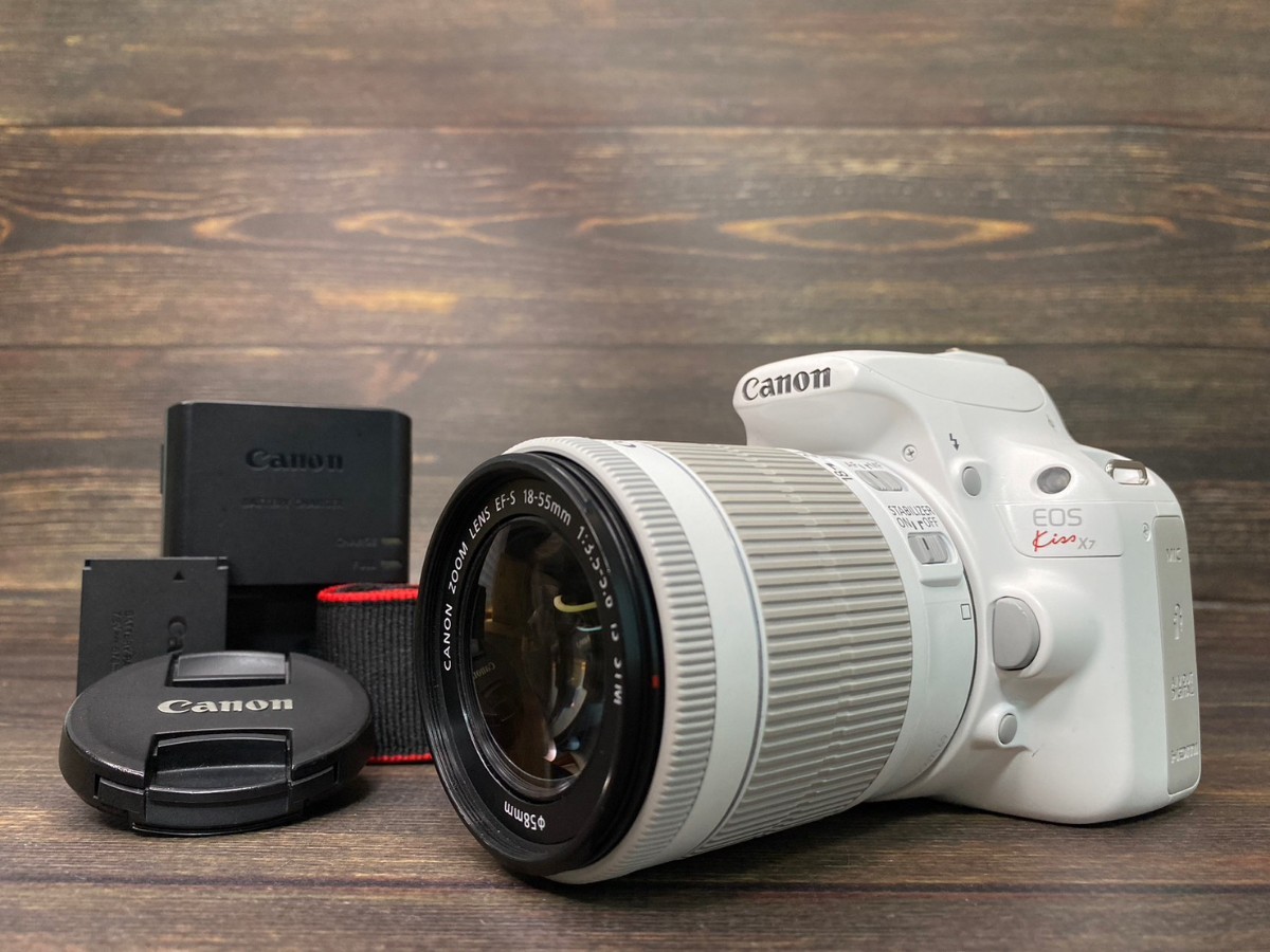 CANON キャノン EOS Kiss X7 デジタル一眼 カメラ ZOOM LENS EF-S 18