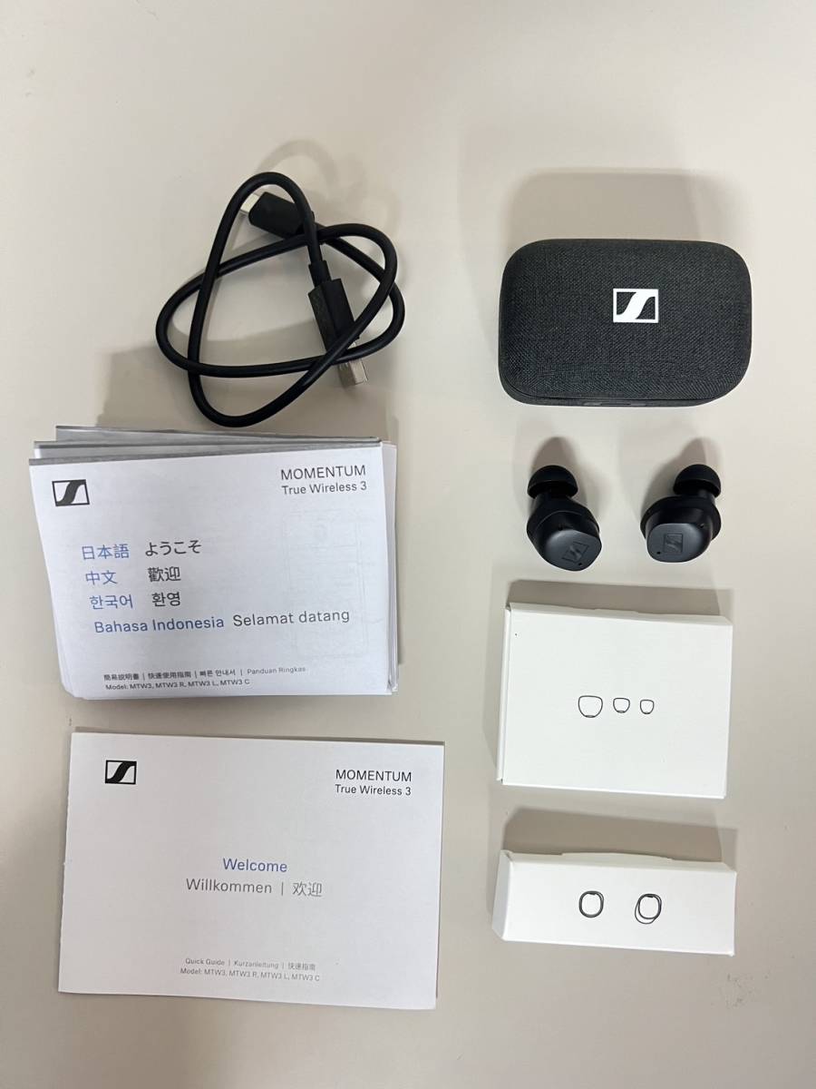 1円スタート ジャンク品 ゼンハイザー SENNHEISER ワイヤレスイヤホン