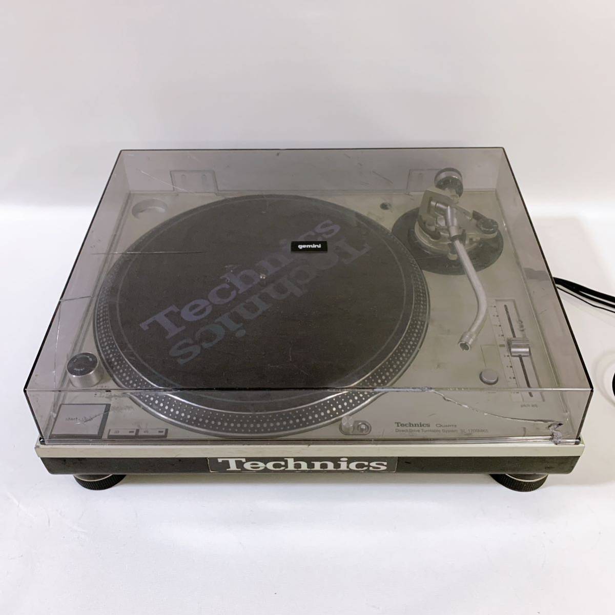 01 technics SL-1200mk5 ターンテーブル さ