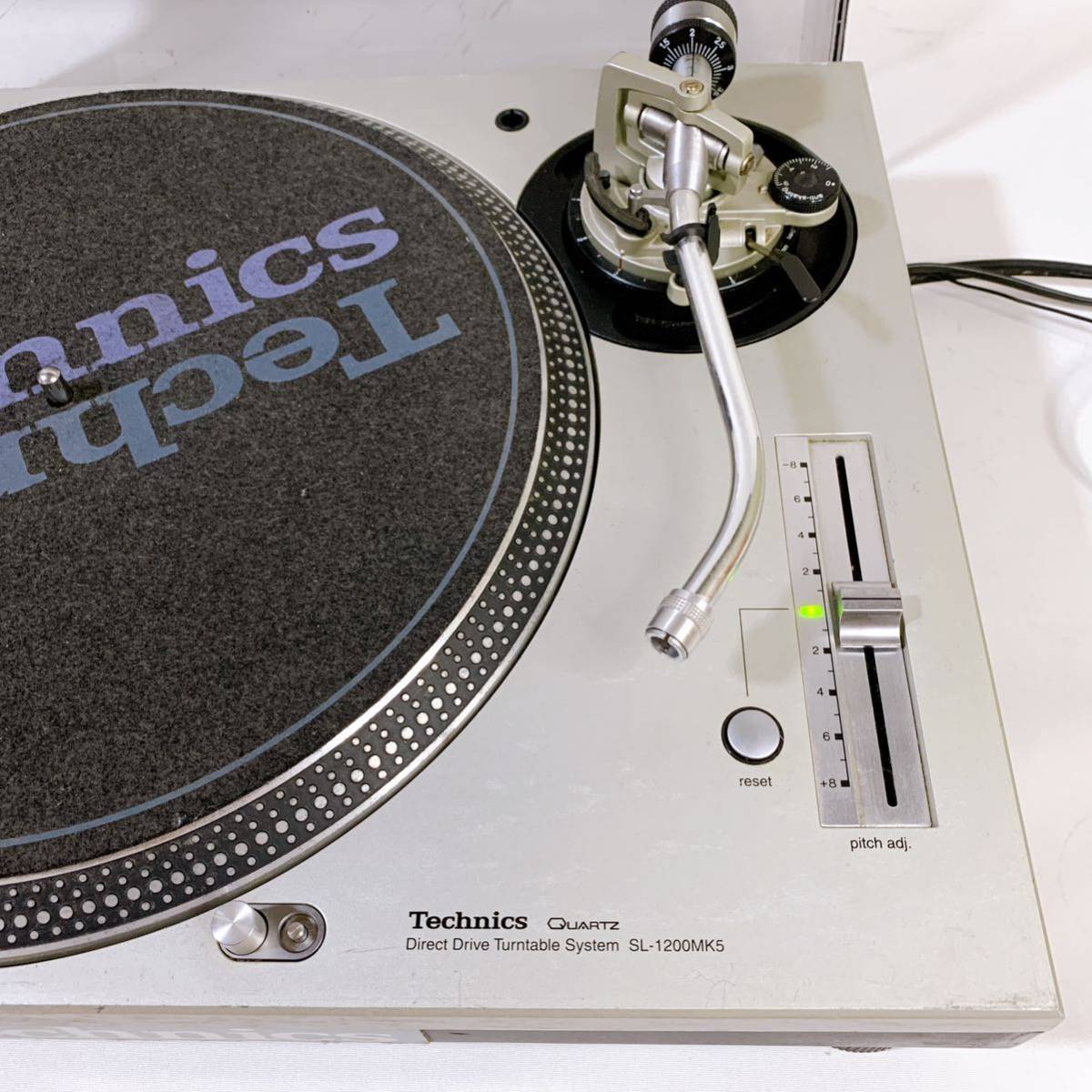 01 technics SL-1200mk5 ターンテーブル さ