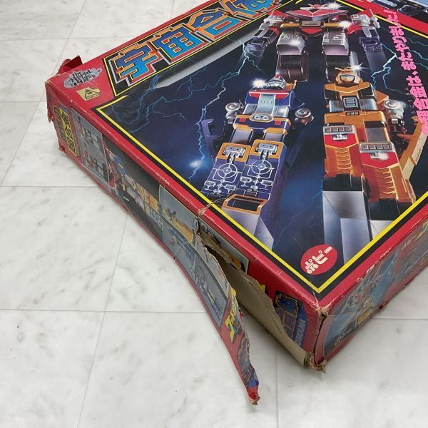 1円〜 欠品 破損 ポピー 世界の超合金 宇宙大帝ゴッドシグマ 宇宙合体