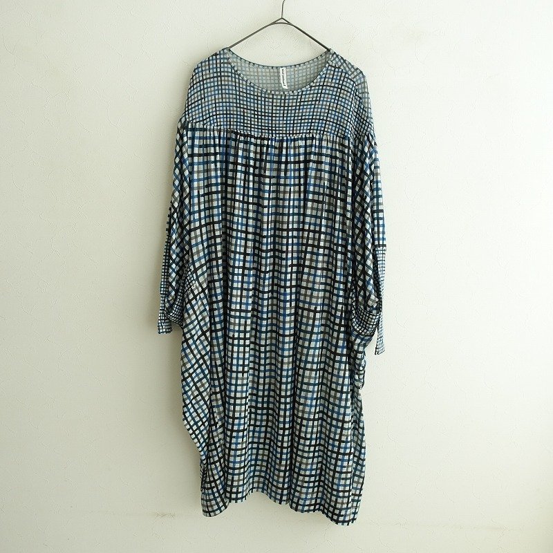 定価6万】ミナペルホネン mina perhonen minamo チェックワイド