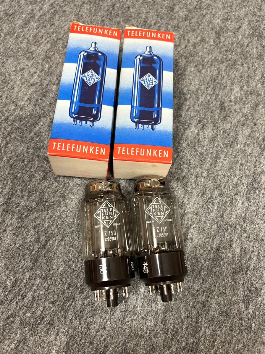 新品未使用TELEFUNKEN 真空管 E90CC 2本セット M-782 公式通販 TELEFUNKEN⁄テレフンケン EZ-150 整流管 Telefunken EZ150