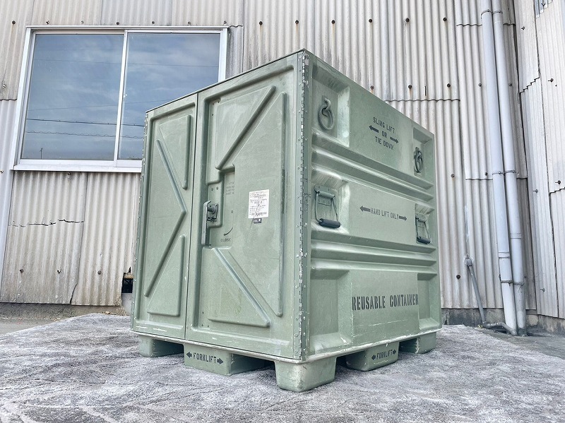 米軍放出品 USMC PALCON ミニコンテナ 道具箱 工具箱 世田谷