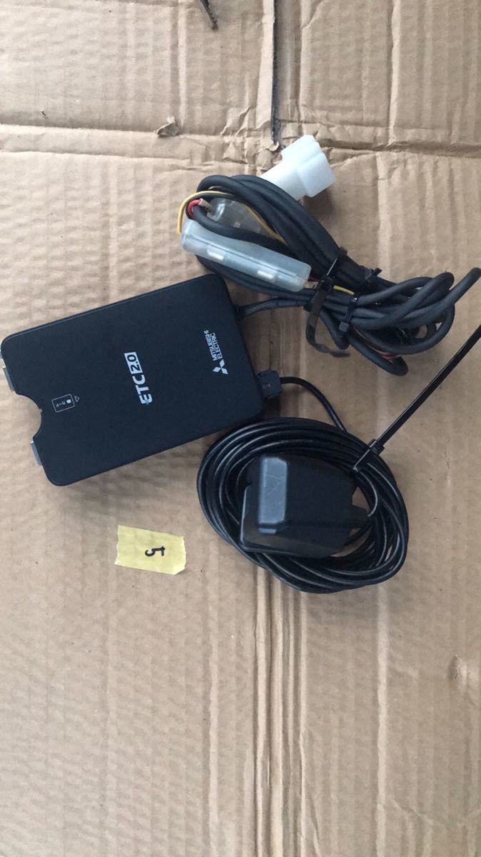 送料無料三菱電機 ETC2.0 EP1U716V GPS 音声タイプ カード有効期限通知 動作ok ⑤