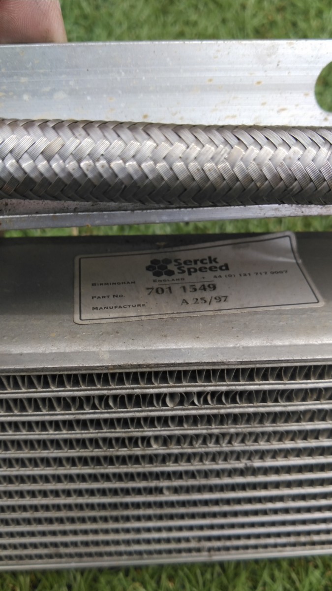 サークスピード serck speed オイルクーラー ロックハート アールズ