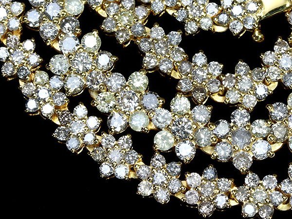 OMM9691SS【1円～】新品【RK宝石】≪DIAMOND≫ 豪華絢爛!! 上質ダイヤモンド 総計14.95ct!! K18 超高級 テニス フルエタニティ ネックレス