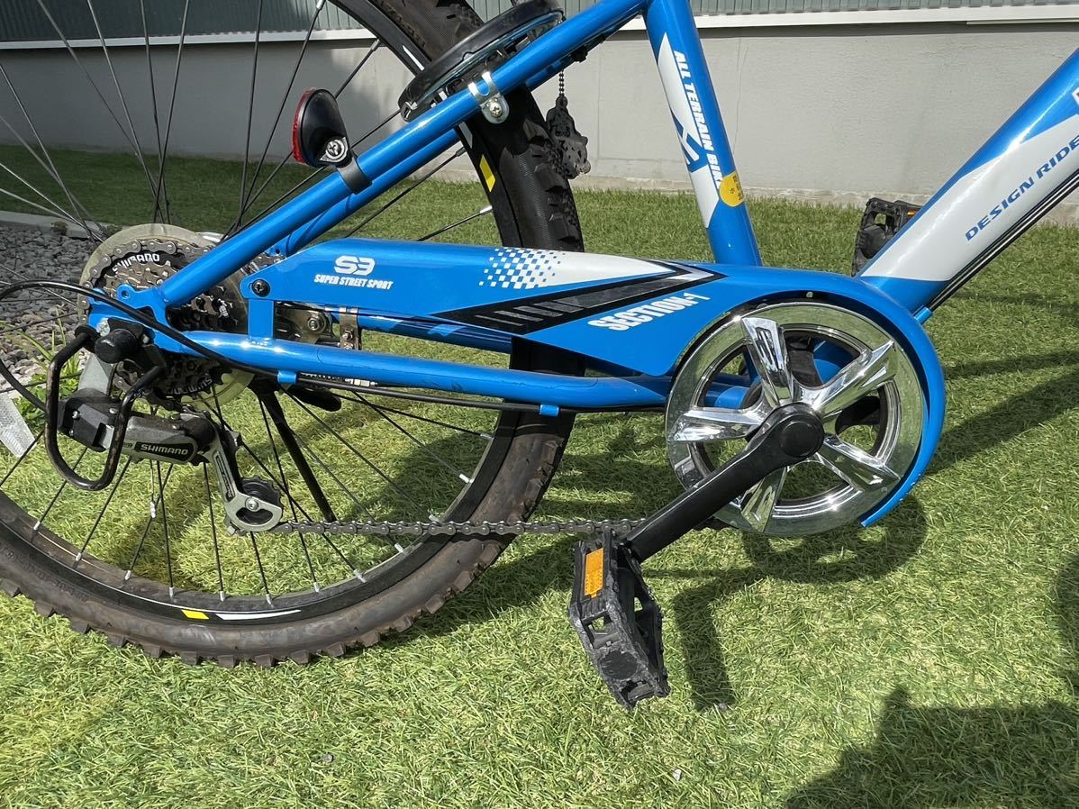 アサヒサイクル　DRIDE S3　ドライド　ブルー　24インチ　栃木　美品 自転車 アサヒサイクル DRIDE S3 ドライド ブルー 24インチ 栃木 美品