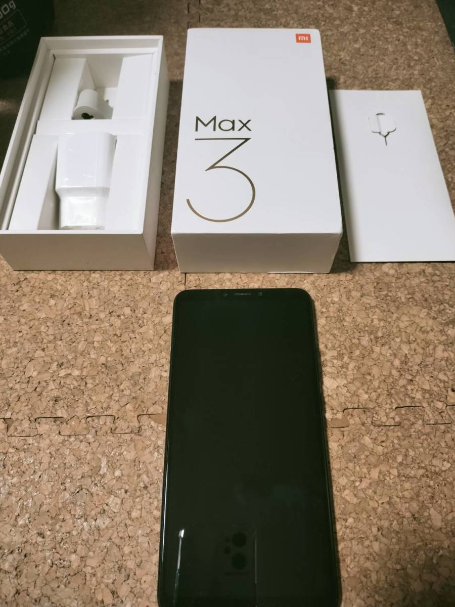 ANDROID - Xiaomi mi max3 ブラック グローバル版 4GB/64GB USED Xiaomi mi max3 ブラック グローバル版 4GB/64GB USED Android 10