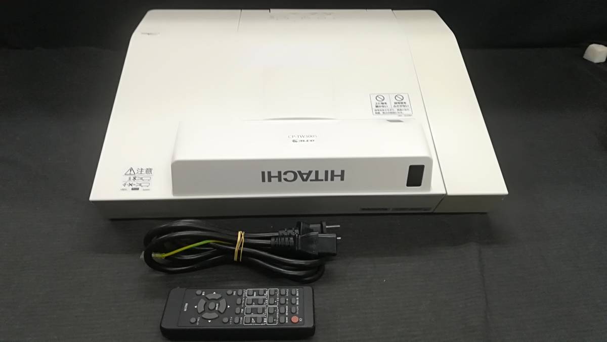 動作品♪】日立 HITACHI CP-TW3005 3300ルーメン 透過型3LCD 856時間 動作品♪】日立 HITACHI CP-TW3005 3300ルーメン 透過型3LCD 856時間