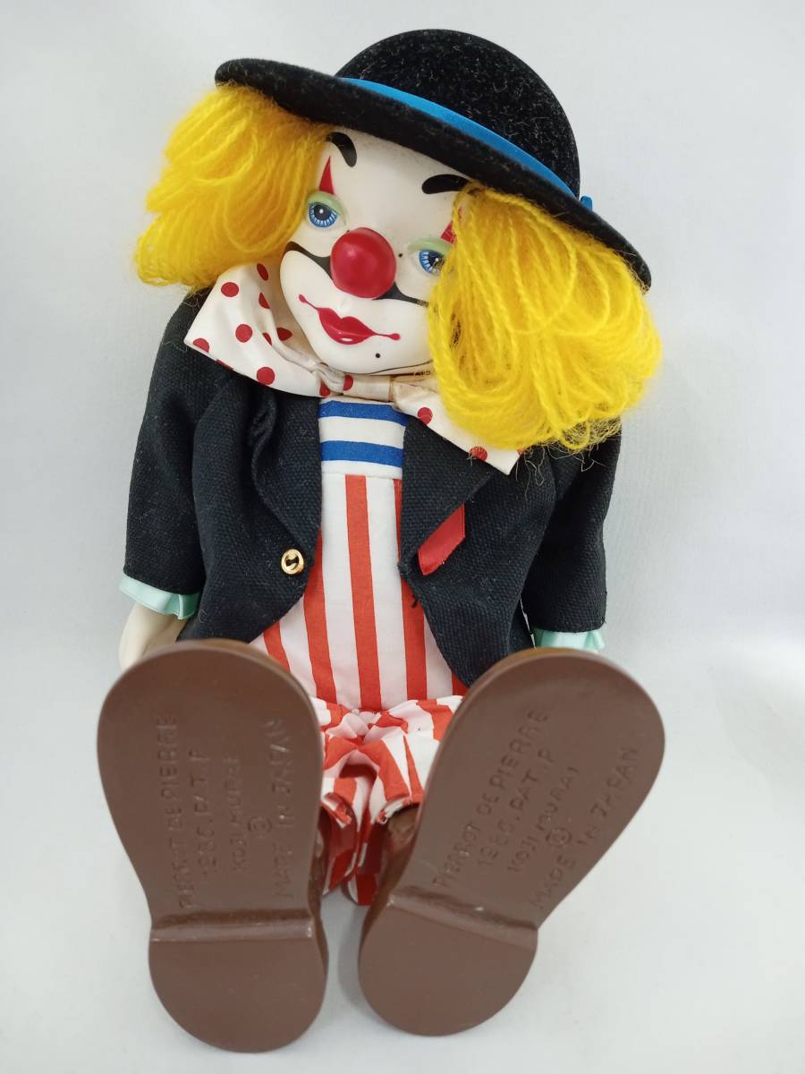 ジャンク ピエロ 人形 レトロ