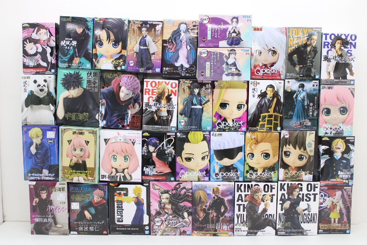 28JD○少年漫画 フィギュア プライズ 36体 まとめ ワンピース 