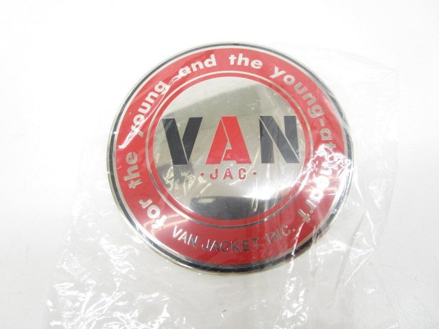 VANJACKETカーバッジ　新品未使用品 VANカーグリルバッジ 【未使用】 未使用品VANグリルバッチ、カーバッチ