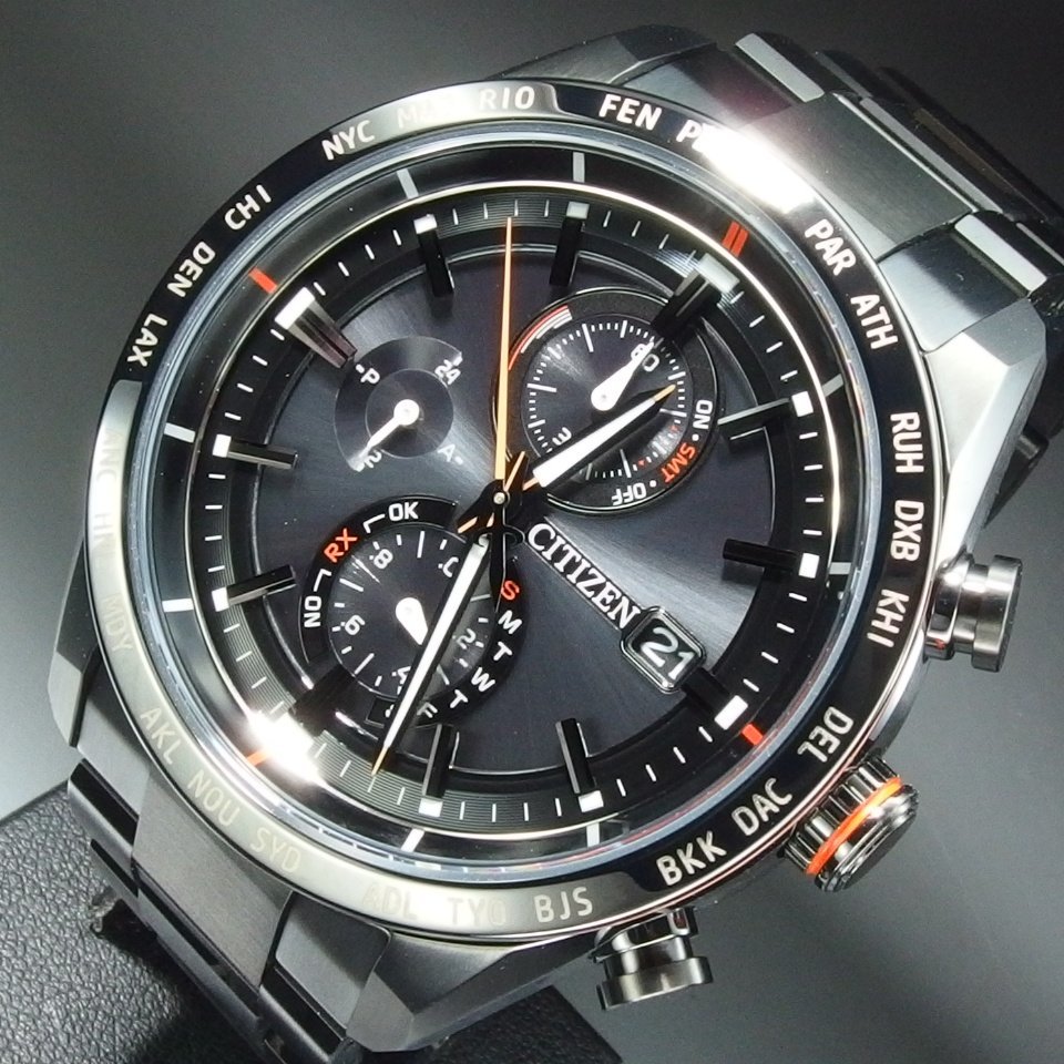 ◇超美品 メーカー保証期間内◇ CITIZEN ATTESA アテッサ H800-T025871 