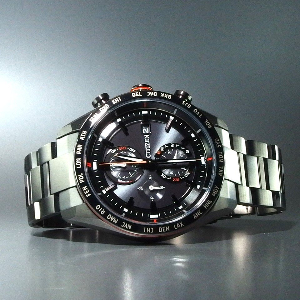◇超美品 メーカー保証期間内◇ CITIZEN ATTESA アテッサ H800-T025871 