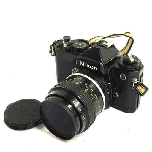 1円 Nikon FE Micro-NIKKOR 55mm 1:3.5 一眼レフフィルムカメラ ニコン
