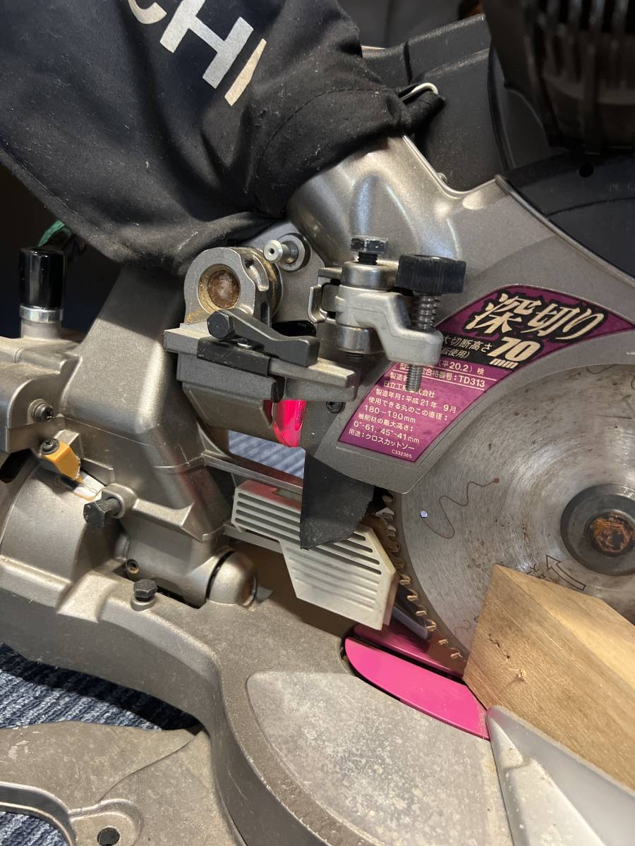 C7RSHC HITACHI 日立工機 190mm 卓上スライド丸のこ 工具、DIY用品 日立 190mm卓上スライド丸のこC7RSHC(レーザー 公式通販 卓上スライド丸ノコ C7RSHCスライド丸ノコ公式通販 hitachi c7rshc 動作確認済 スライド丸鋸 Hitachi