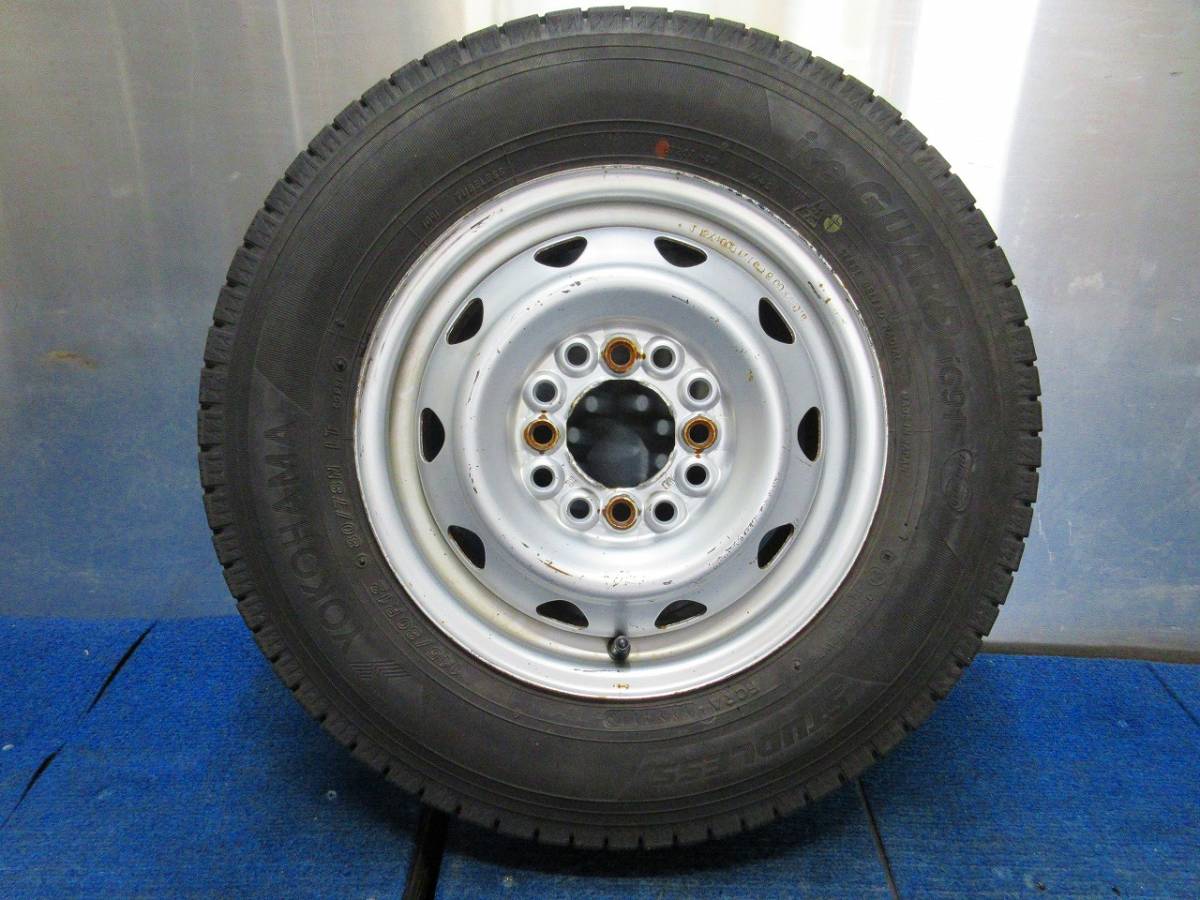 ★8分山★19.20年製★ ヨコハマ iG91 145/80R12 LT　マルチ 12×4J 4H-100/110/114.3 4本セット スタッドレス 軽トラ・軽バン等　A386 145&frasl;80R12 iG91 ヨコハマ M74 [スタッドレスタイヤ] 80&frasl;78NヨコハマタイヤiG91新品26年製4本