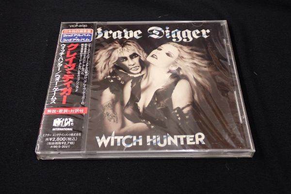 ◆CD264 未開封 GrabeDigger WITCHHUNTER グレイヴティガー ウィッチハンター ウォーゲームス◆VICP-8130