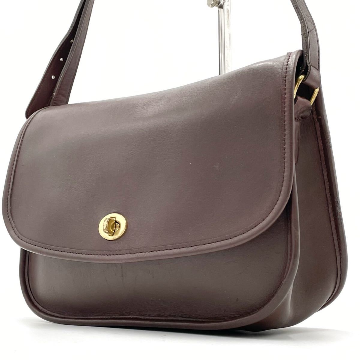 1円【古の遺物】OLD COACH オールドコーチ メンズ ショルダーバッグ