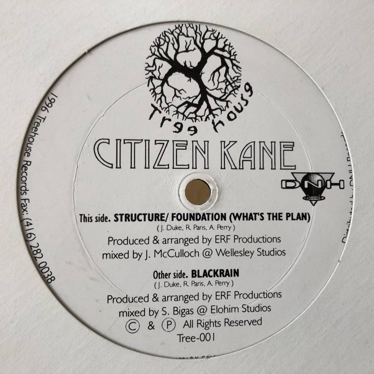 CITIZEN KANE STRUCTURE/FOUNDATION BLACKRAIN 12