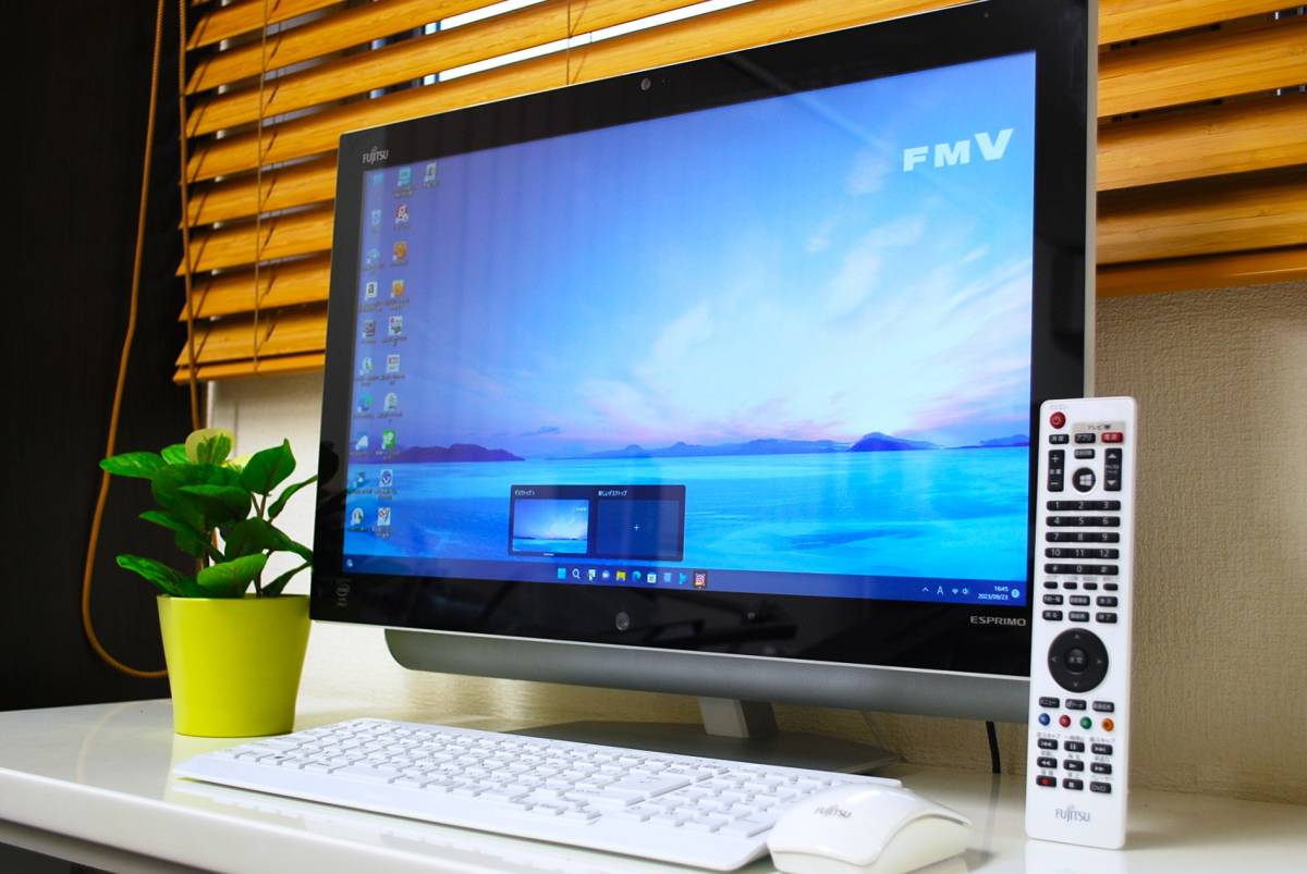 富士通23型 FH700/5BD office 500GB Core i5 地デジ/BS/CS