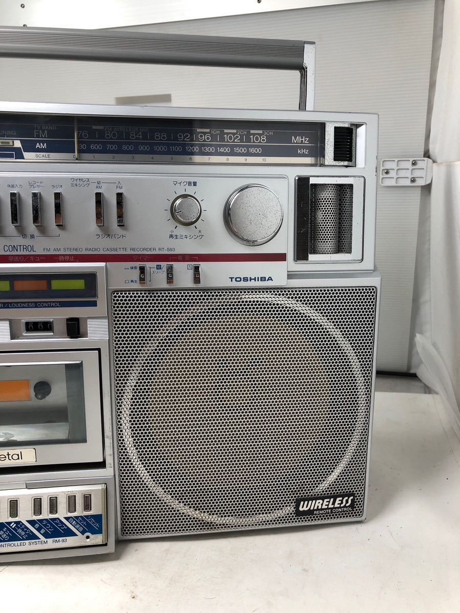 TOSHIBA BOMBEAT ラジカセ ラジオ　　★オブジェ TOSHIBA BOMBEAT ラジカセ ラジオ ☆オブジェ オンライン