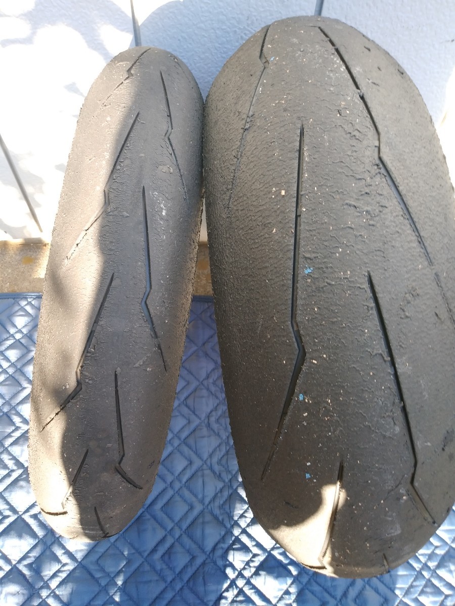 ピレリスーパーコルサ SC V3SC1 120-70-17 200-55-17 ピレリ スーパー