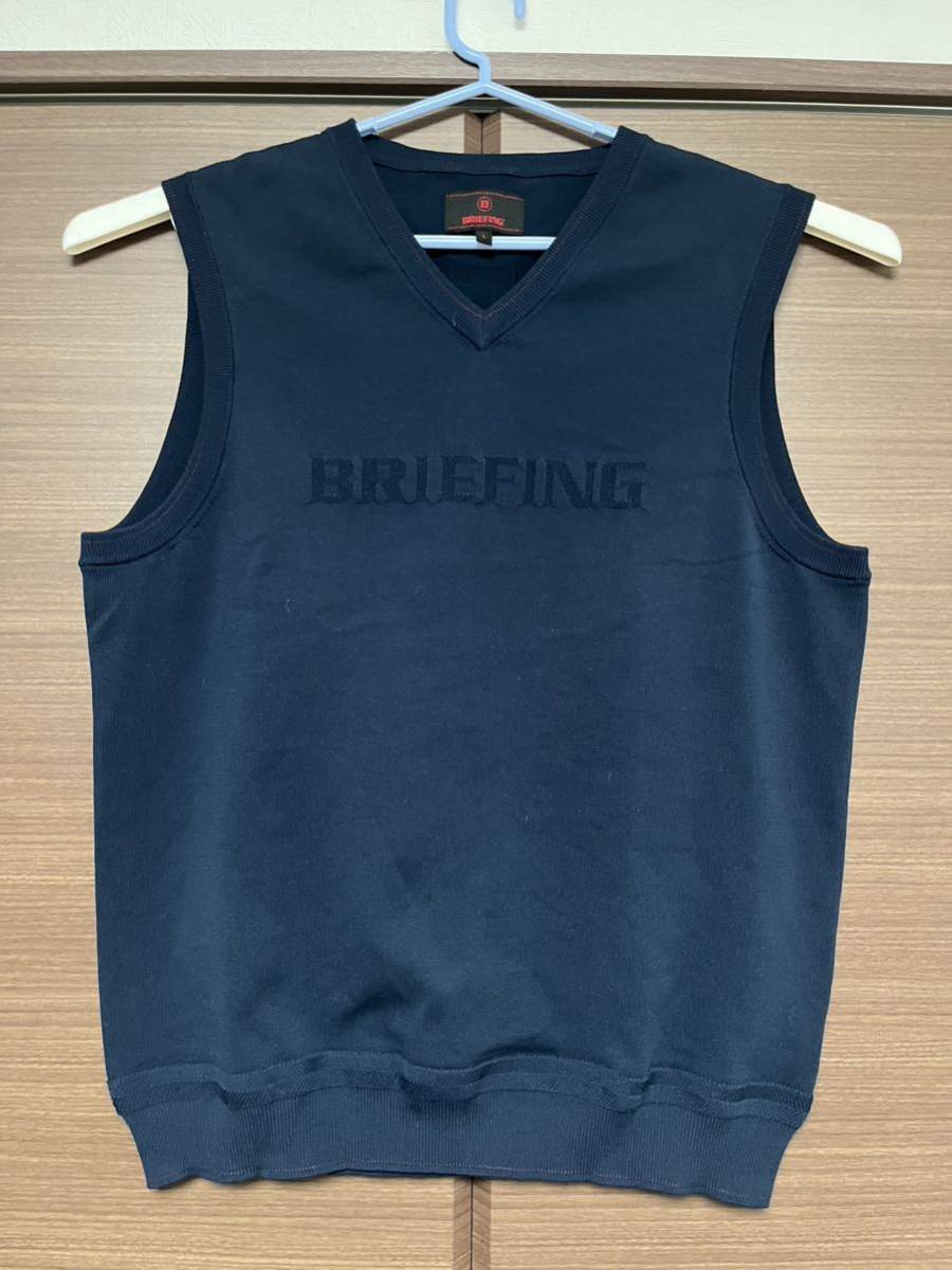 BRIEFING 正規品 BRIEFING ベスト ネイビー Lサイズ ハイブリッド