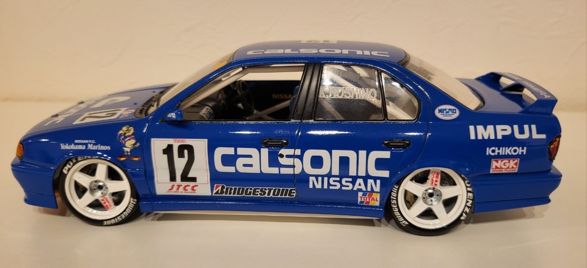 完成品 1/24 カルソニック ニッサン プリメーラ JTCC タミヤ
