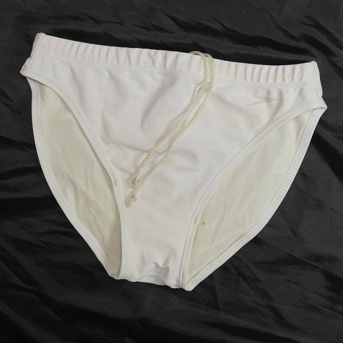SPEEDO 男子 中古 競泳水着 光沢 部活 ツルツル 小尻 ハイカット 競 