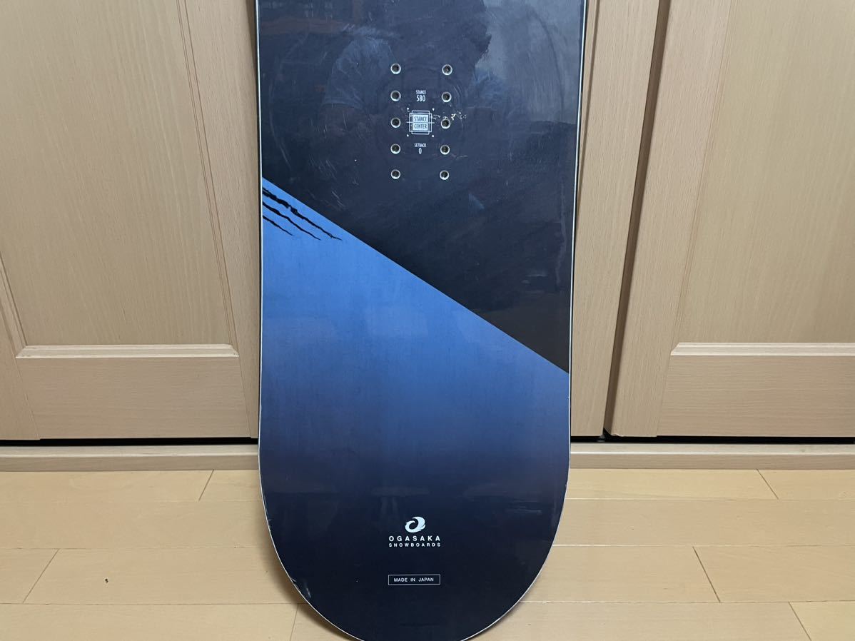 22-23 OGASAKA CT TWIN 154 オガサカct twin 美品 ctツイン 新品ソール 