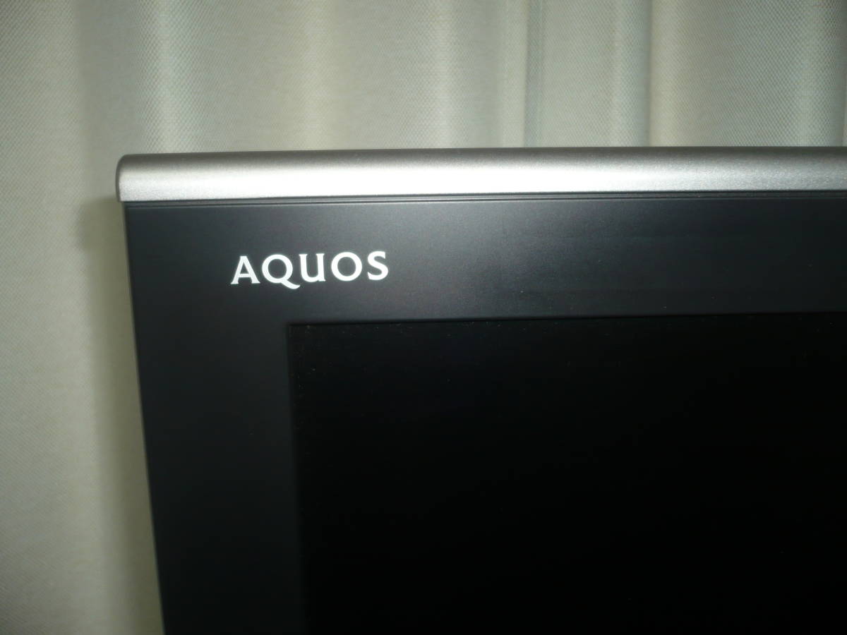 SHARP AQUOS LC32E5 32型 液晶テレビ Digital Hi-Vision リモコン付き