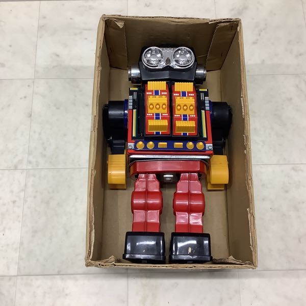 1円〜 堀川玩具 ニューアクショントーイ ジャンボ火星大王 ブリキ