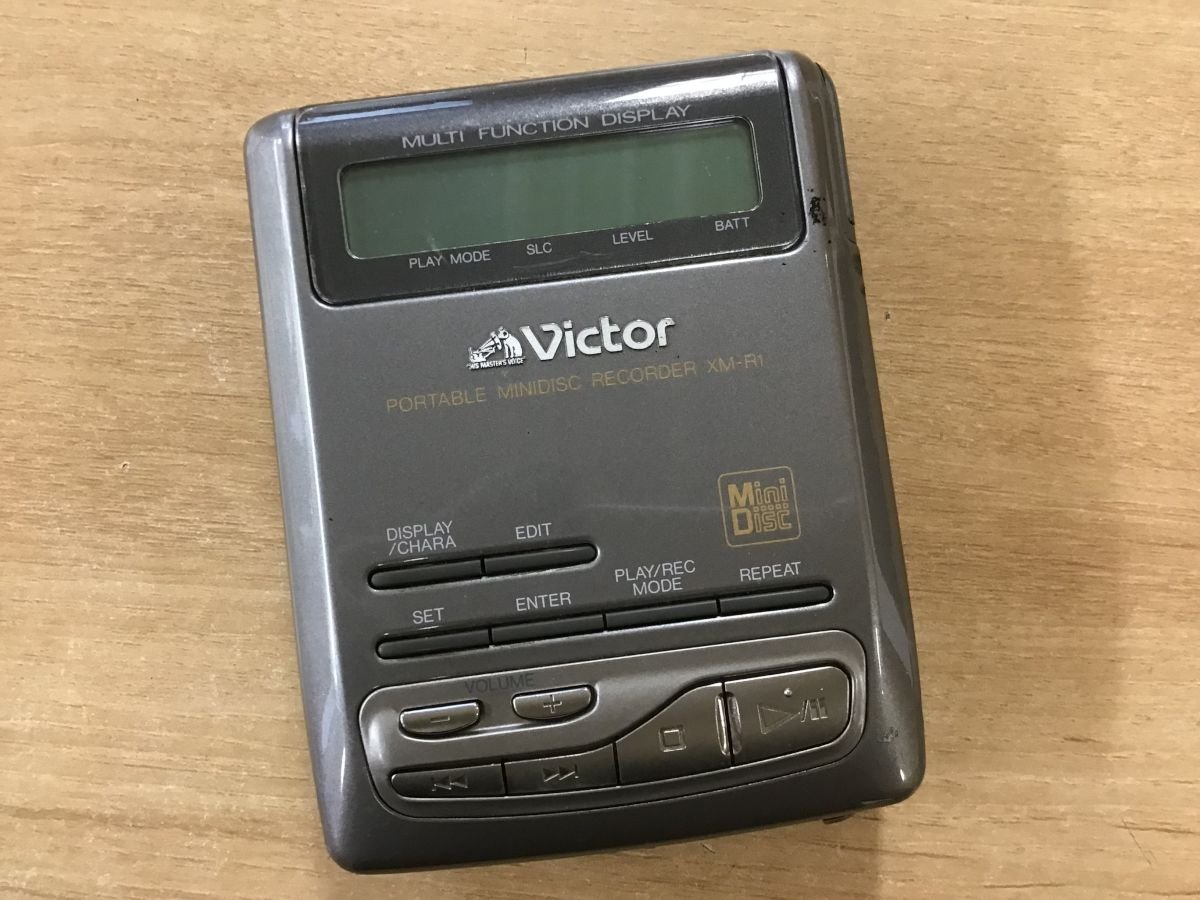 ジャンク扱い】Victor ポータブルMDプレーヤー XM-R1 ジャンク扱い