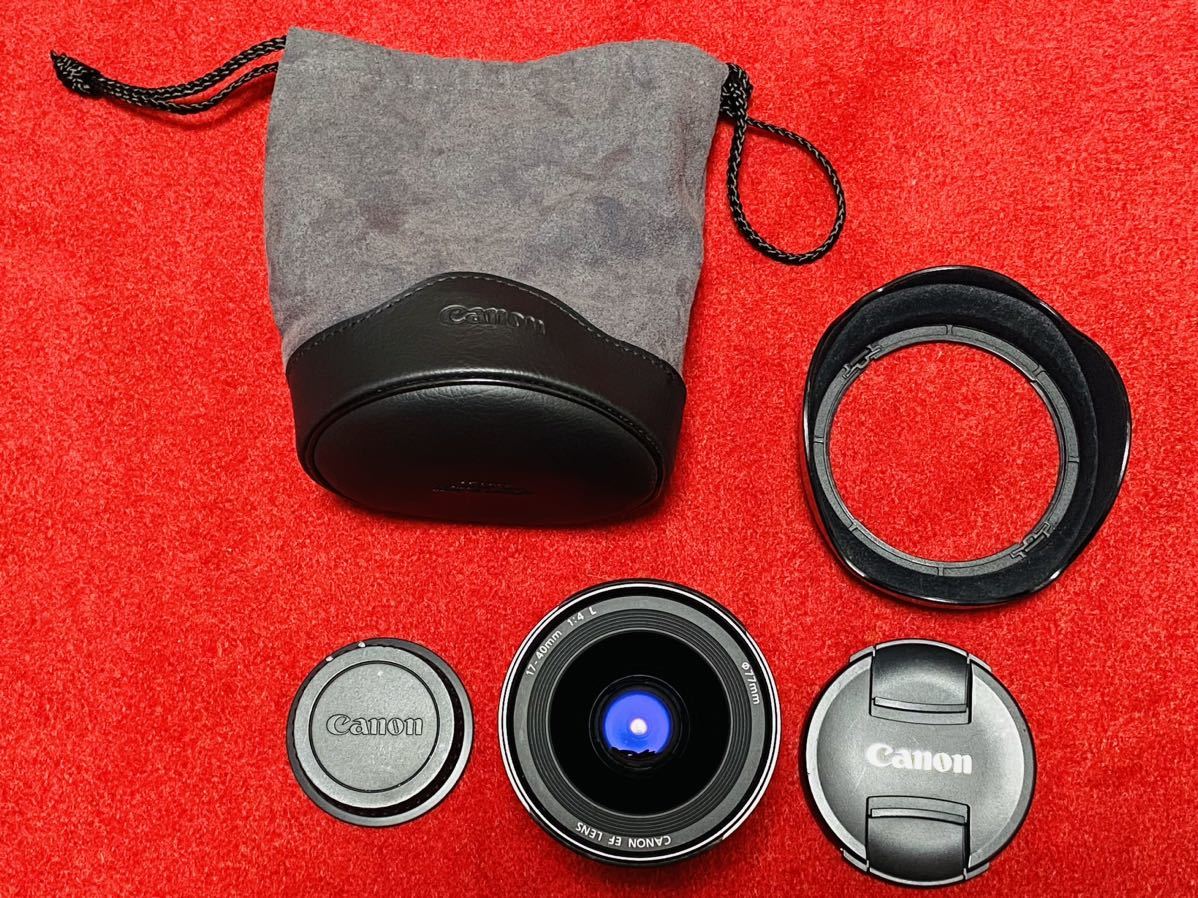 Canon F4L USM 新レンズ ◇極上美品◇Canon + Canon キヤノン EF 17-