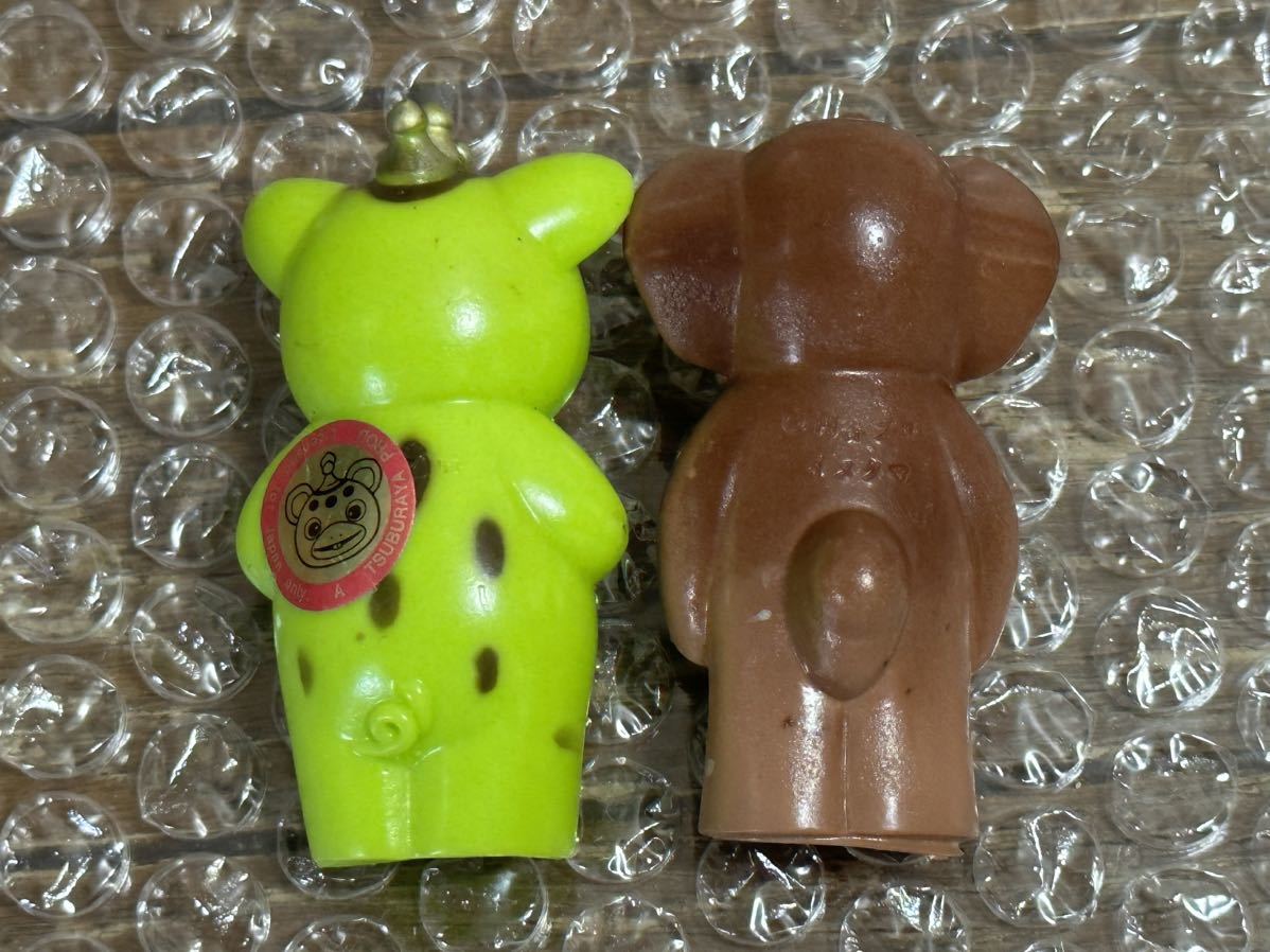 2体セット イヌクマ ブースカ チャメゴン 指人形 円谷プロ 怪獣 