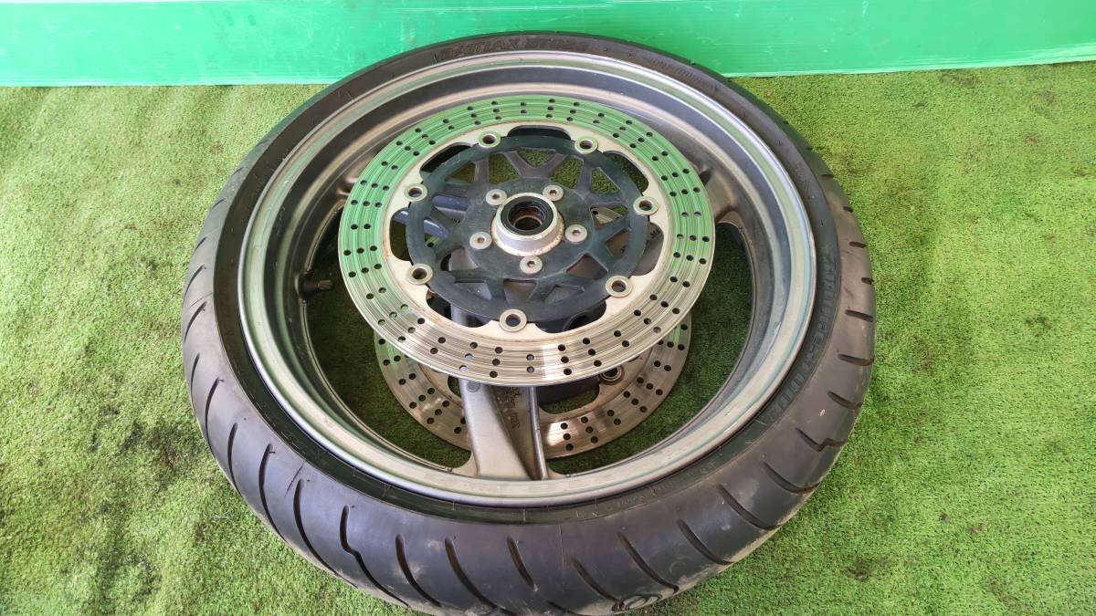 カワサキ ZZR400 N フロント ホイール ブレーキ ローター ZX400N