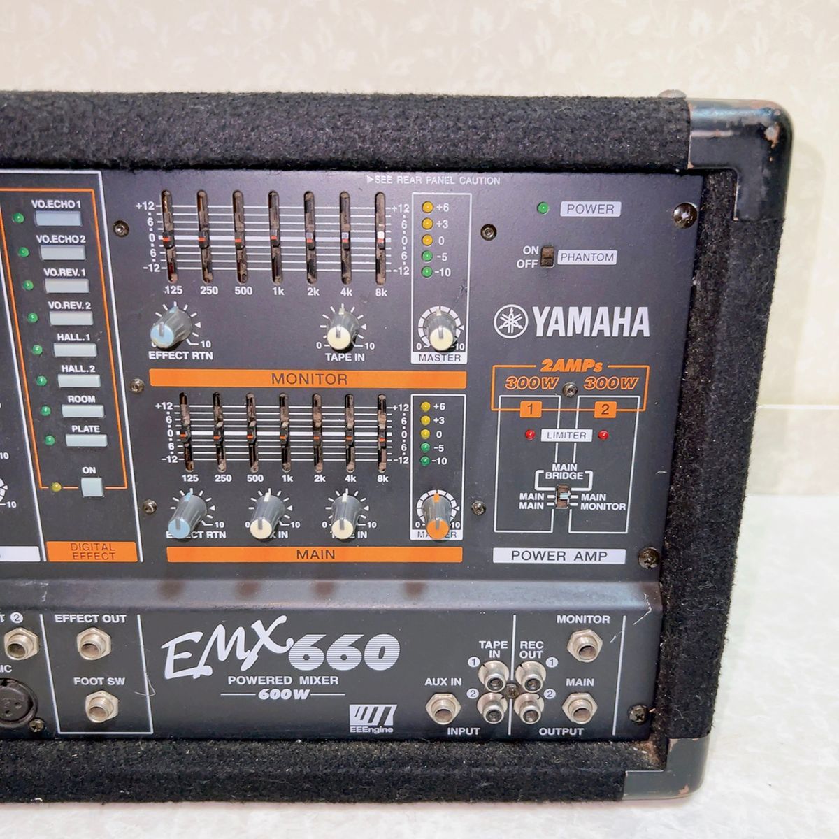 美品】Yamaha ヤマハ EMX660 パワードミキサー 600W YAMAHA EMX660 