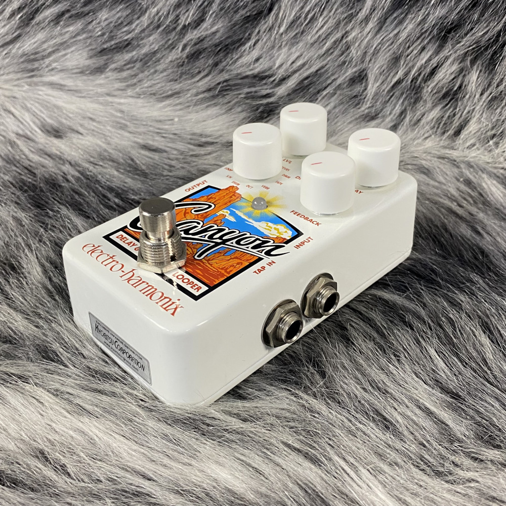 electro-harmonix Canyon ギターエフェクター Electro Harmonix CANYON Delay and Looper Guitar Pedal with Power