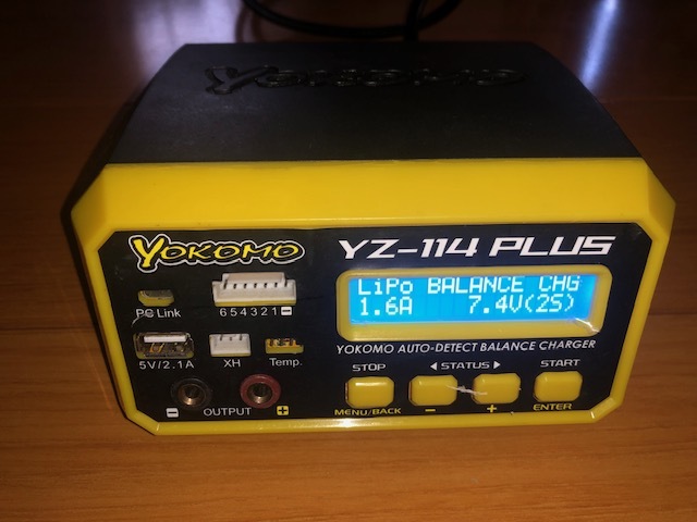 PLUS YZ-114 ヨコモ AC⁄DC YOKOMO : 急速充放電気 - 充電器 | AC