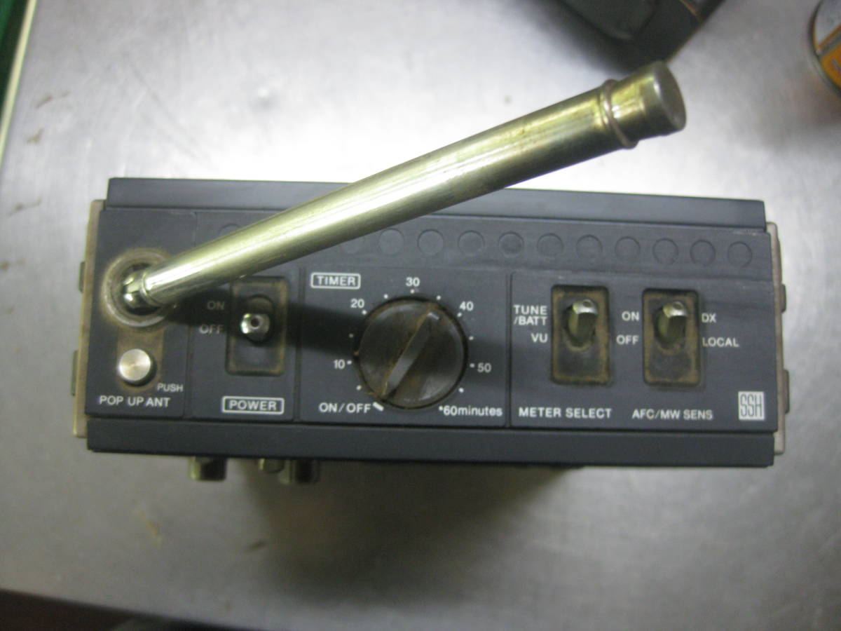 【1円～】SONY ICF-5500 FM/MW/SW 3バンドレシーバー スカイセンサー ICF-5500 SONY スカイセンサー ICF-5500☆3バンドレシーバー FM&frasl;MW FM&frasl;SW