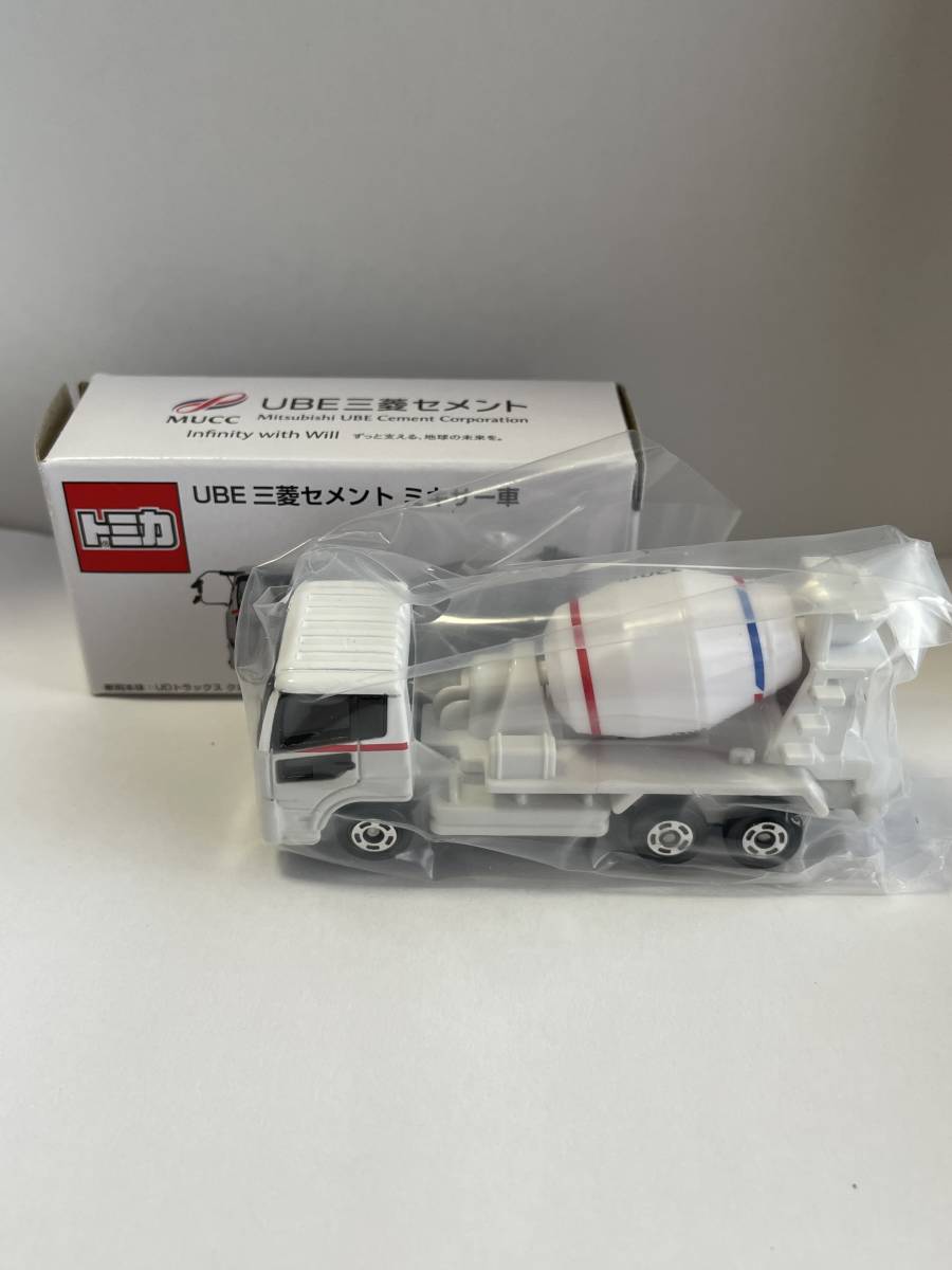 トミカ非売品 UBE三菱セメントミキサー車 最終値下げナノブロック