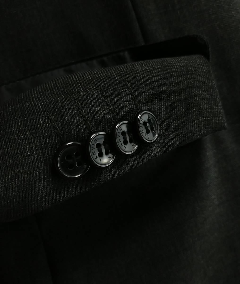 約15万 ☆頂点LANVIN ランバン 完全最高級スーツ 超別格の