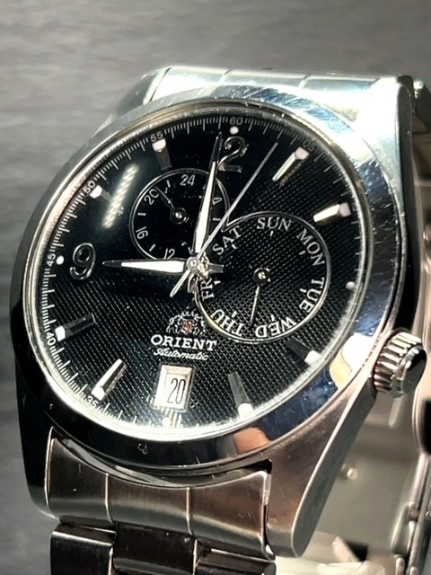 美品 ORIENT オリエント ET07-C1-C 腕時計 機械式 自動巻き アナログ 3 