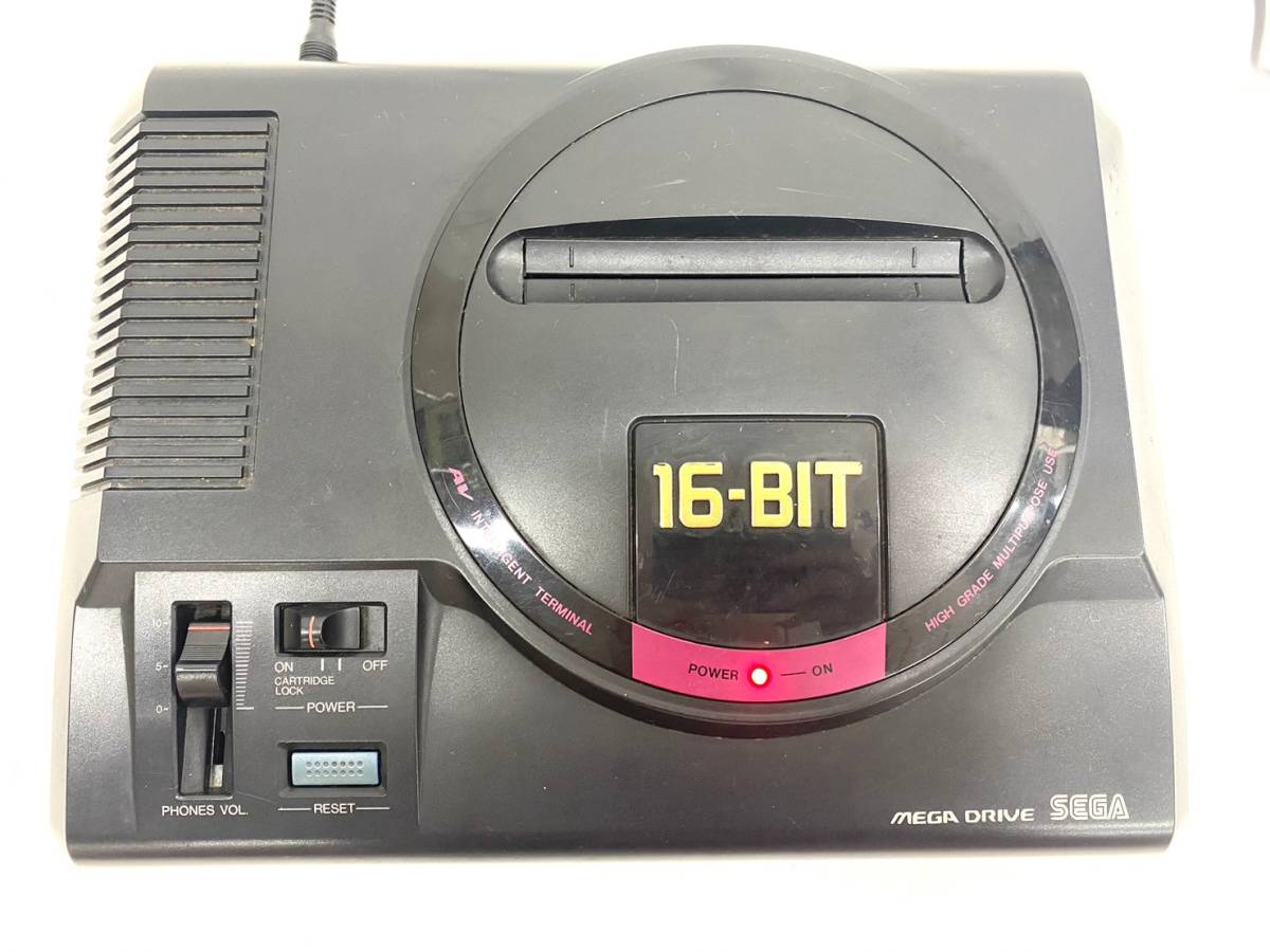 9E3☆SEGA/セガ☆ MEGA DRIVE メガドライブ 本体 【HAA-2510