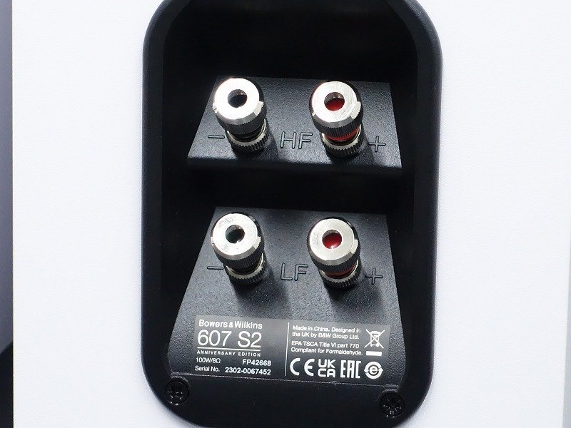 □□【美品・全国発送可】B&W 607 S2 Anniversary Edition スピーカー