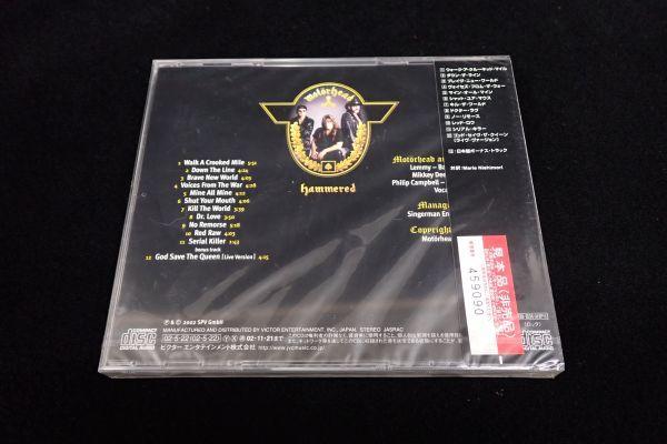 ◇CD323 未開封 motarhead hammered モーターヘッド ハマード◇VICP