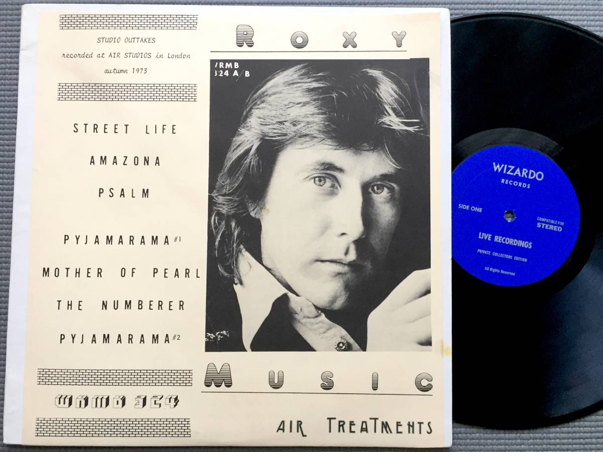 定番人気，新品 ROXY MUSIC AIR TREATMENTS WIZARDO WRMB324 ブートLP(Roxy Music)｜売買されたオークション情報、yahooの商品情報をアーカイブ公開 - オークファン R