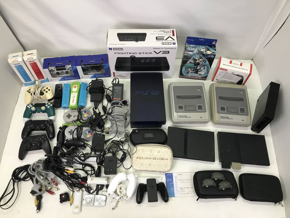 4721】[1円～] ジャンク ゲーム ハード 周辺機器 まとめ PS2